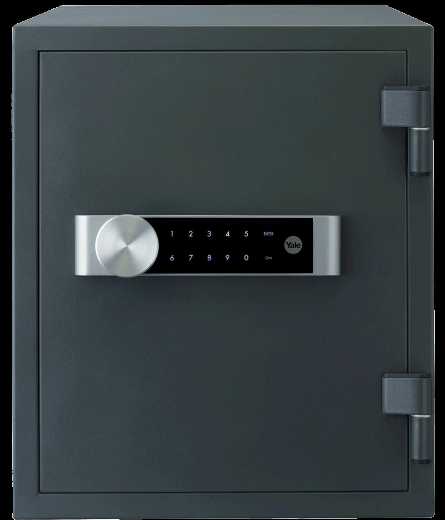 Yale Personal Safe - Silver Free 3D model_1