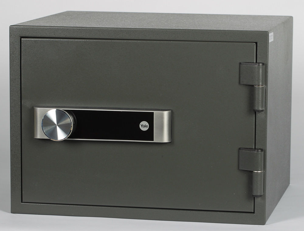 Yale Personal Safe - Silver Free 3D model_4