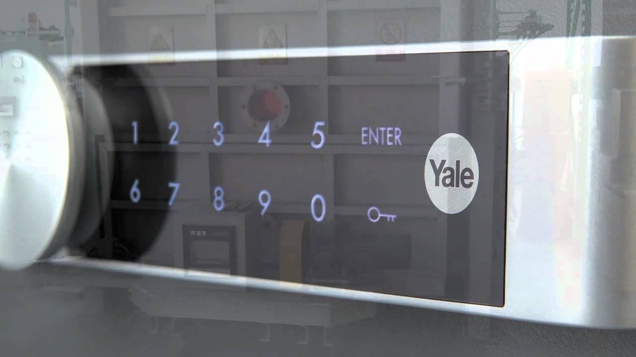 Yale Personal Safe - Silver Free 3D model_3