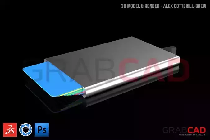 Secrid Aluminium Card Holder