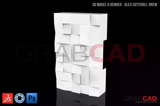 Alarm Box Cover Tesselated Angles