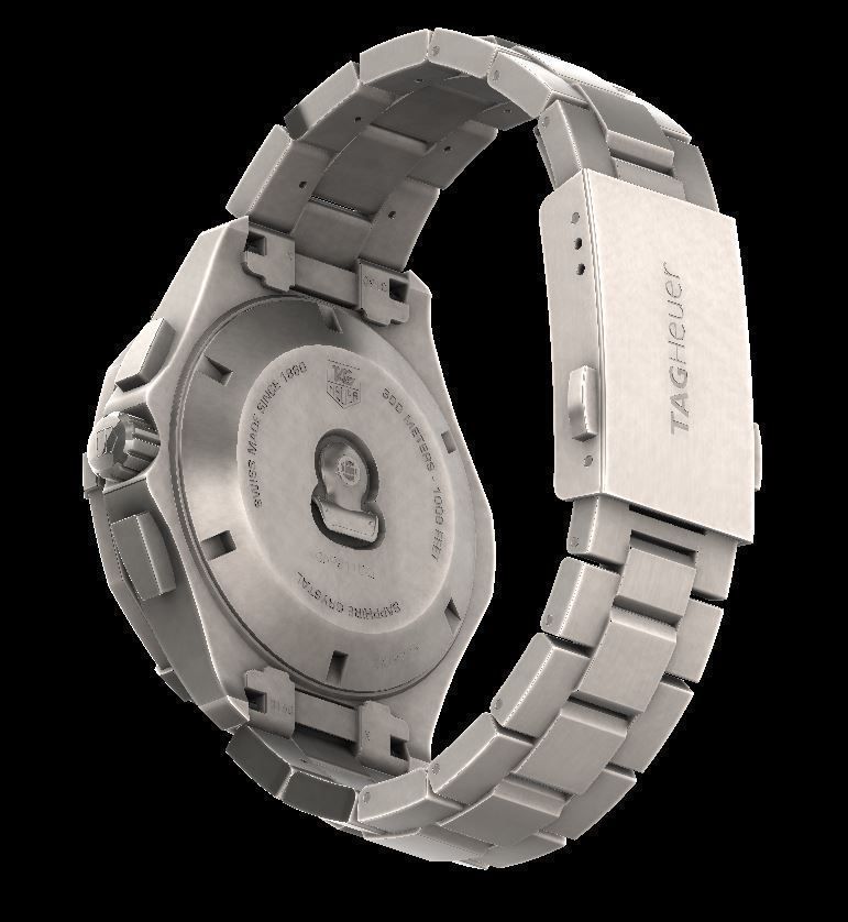 Tag Heuer Aquaracer Watch CAP2110BA0833 Free 3D model_1