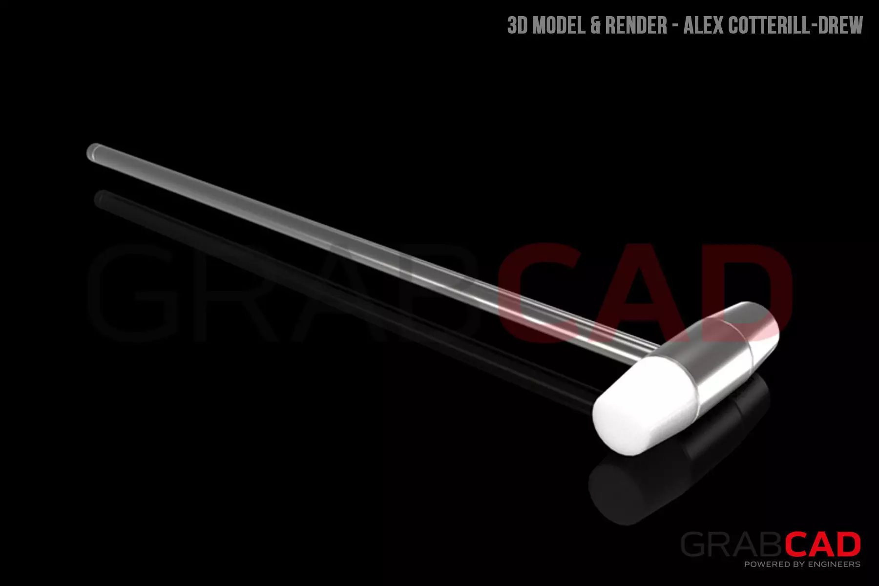 Watch Pin Hammer Free 3D model_0