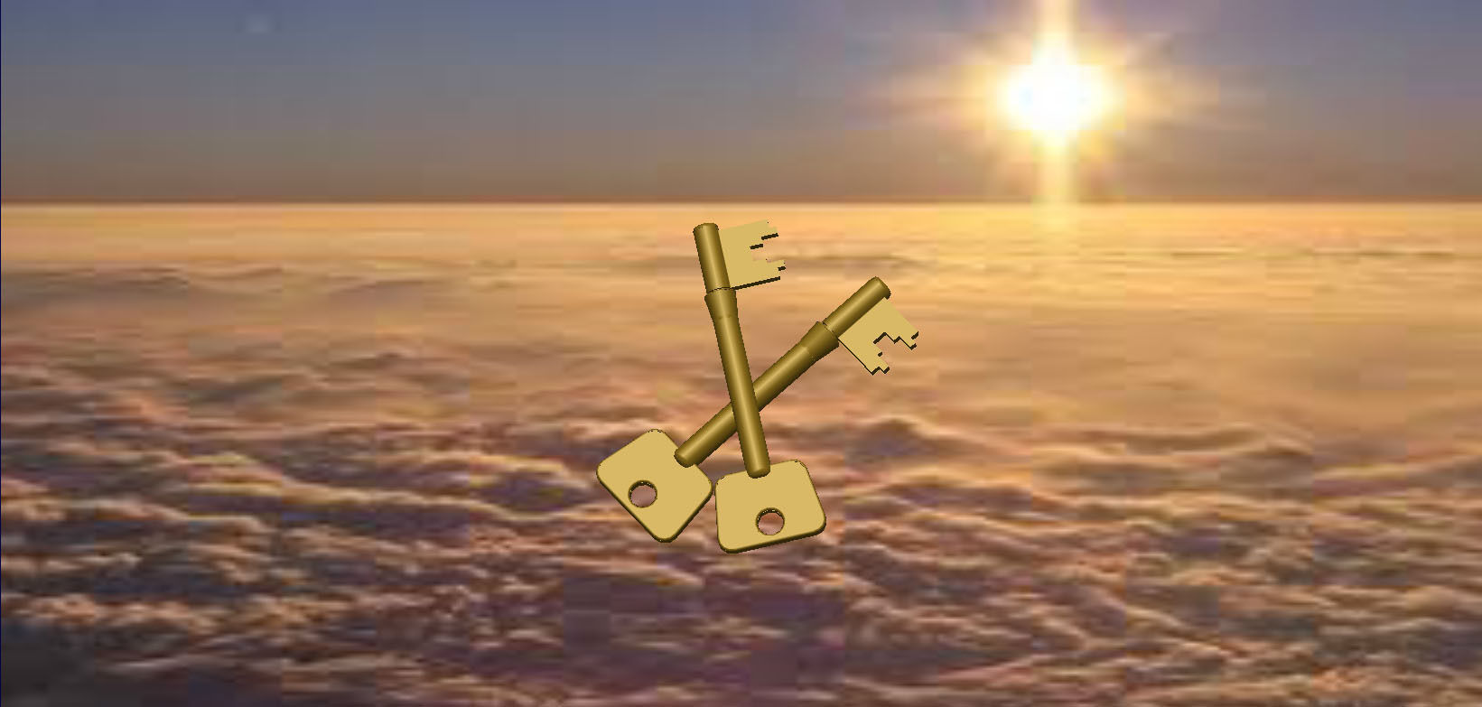 5 Lever Mortice Lock Key Free 3D model_3