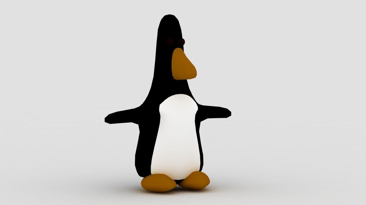 Penguin 3D model