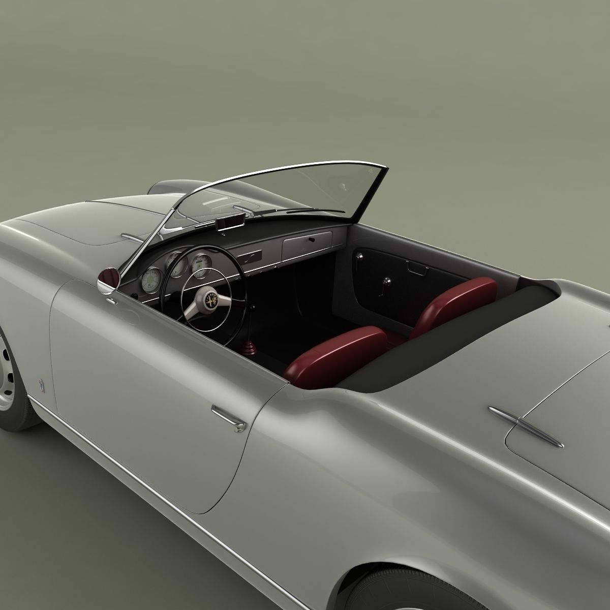 Alfa Romeo Giulietta Spider 3D model_7