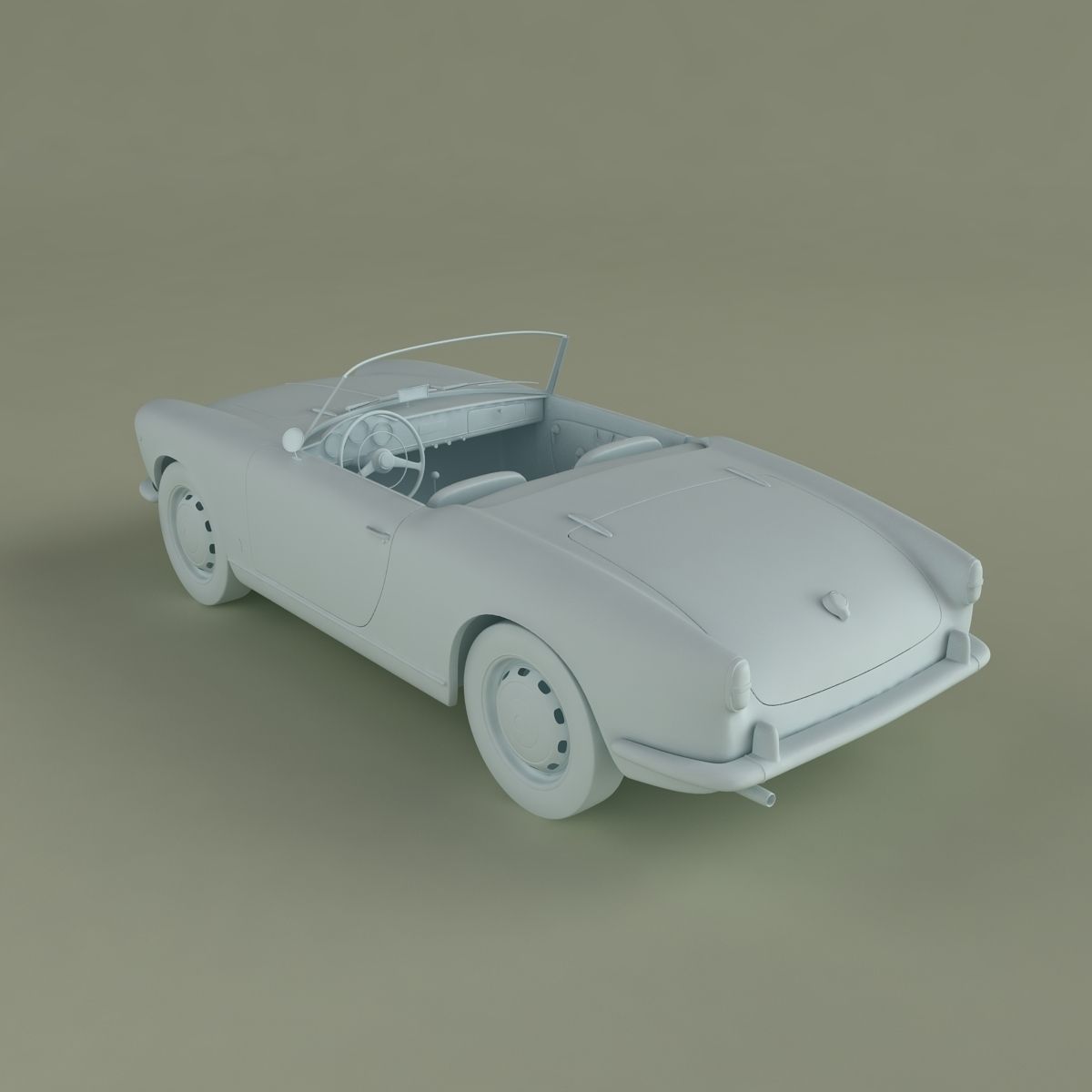 Alfa Romeo Giulietta Spider 3D model_10