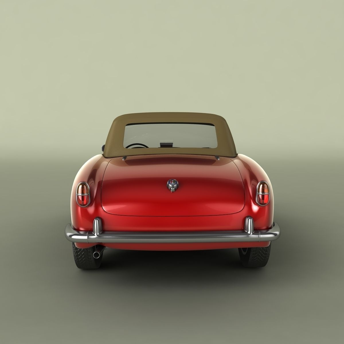 Alfa Romeo Giulietta Spider 3D model_15