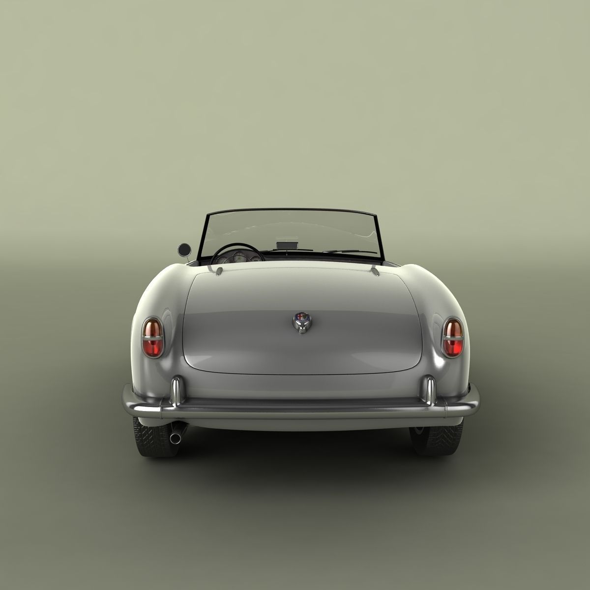 Alfa Romeo Giulietta Spider 3D model_2