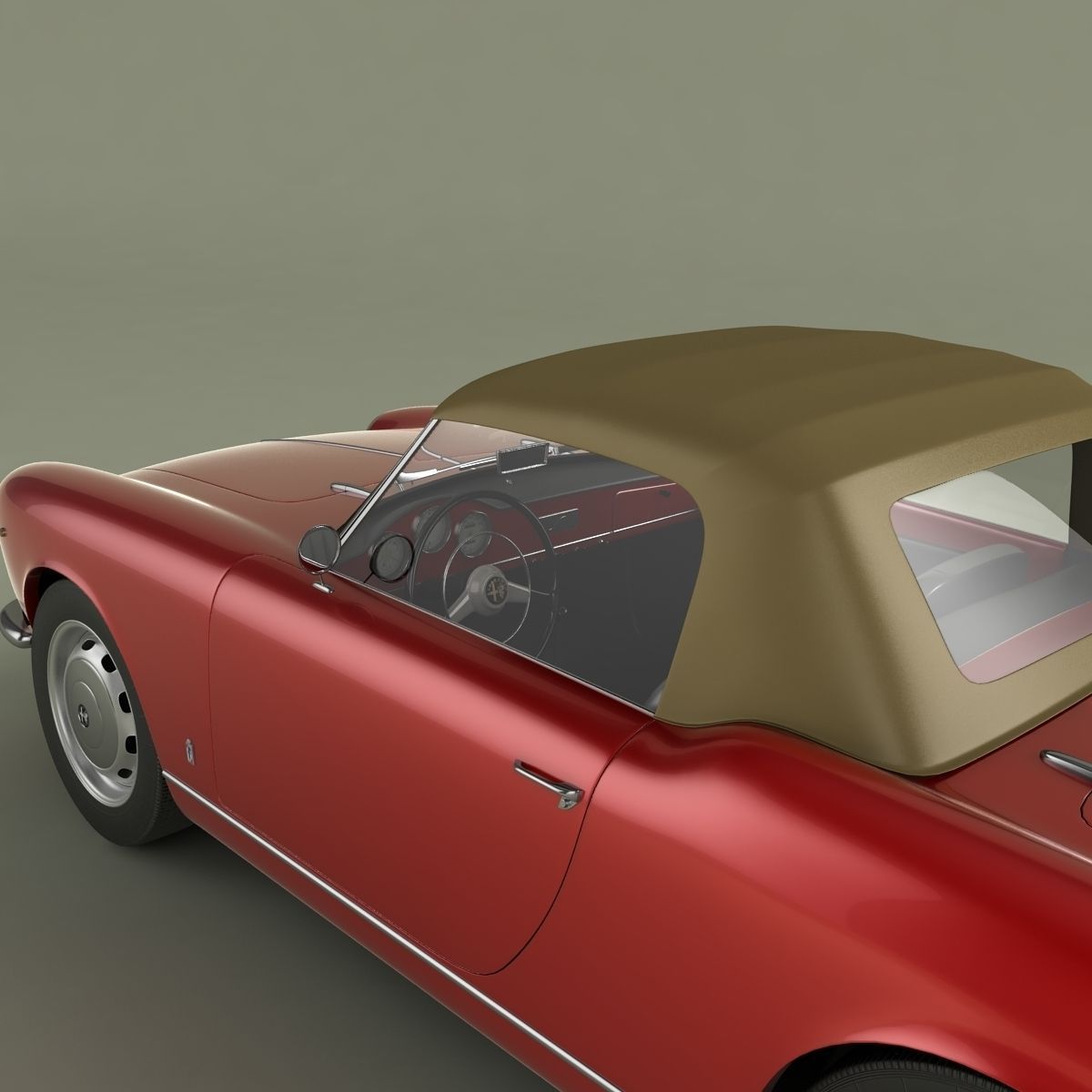 Alfa Romeo Giulietta Spider 3D model_18
