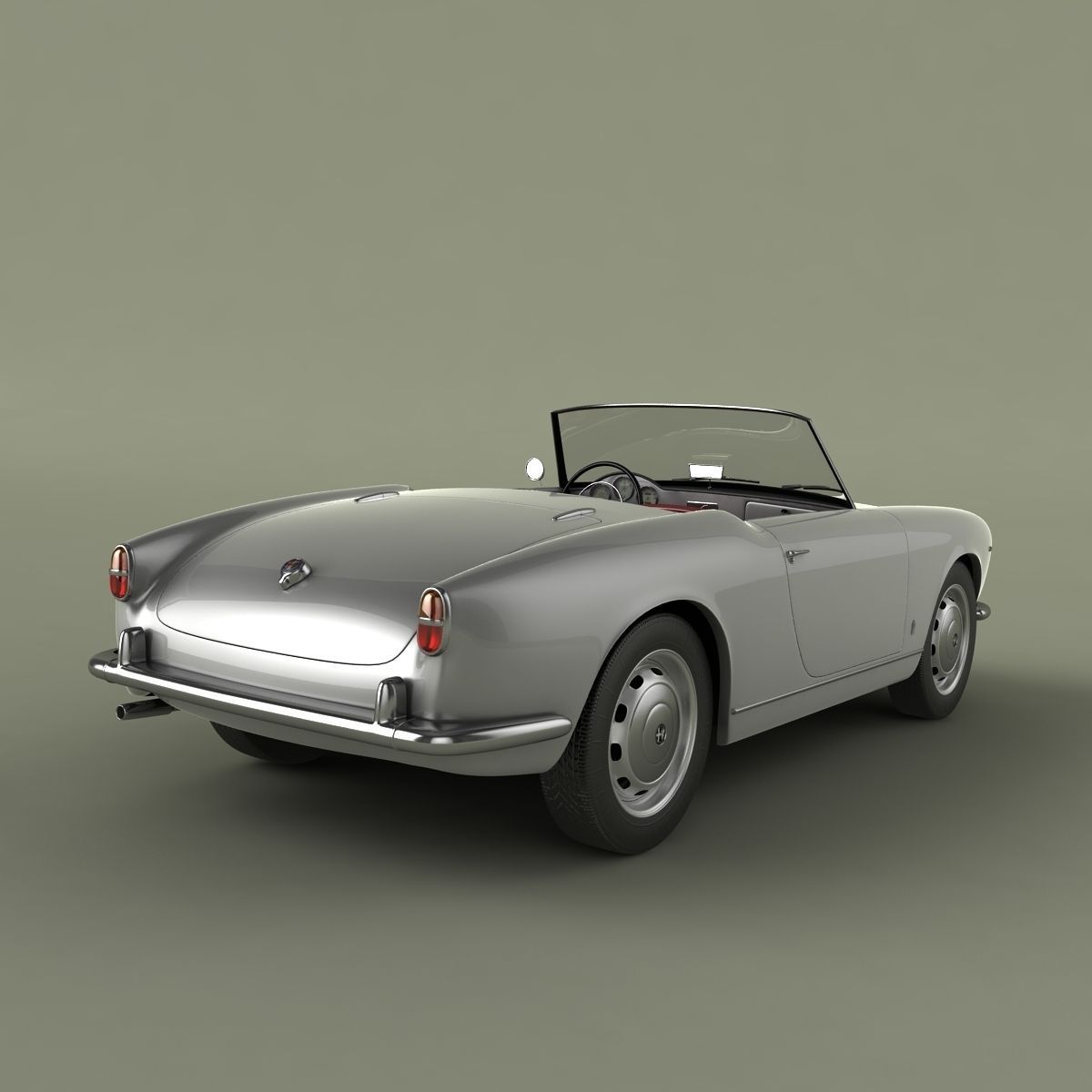 Alfa Romeo Giulietta Spider 3D model_3