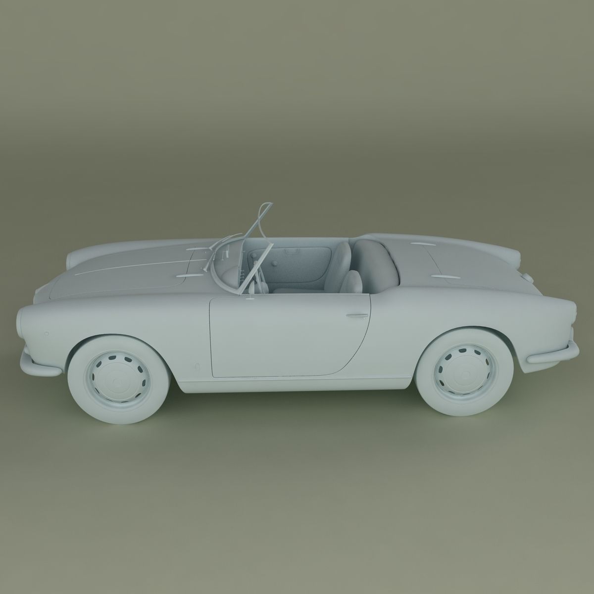 Alfa Romeo Giulietta Spider 3D model_11