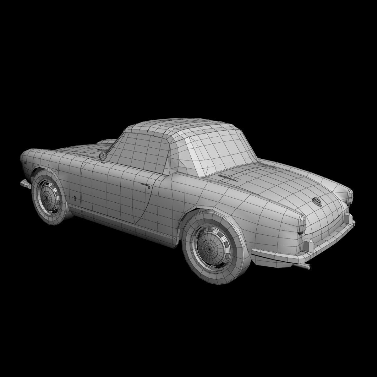 Alfa Romeo Giulietta Spider 3D model_24