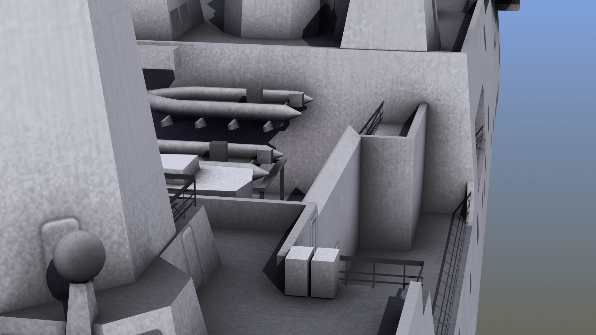 San Antonio LPD Assault Ship 3D model_3