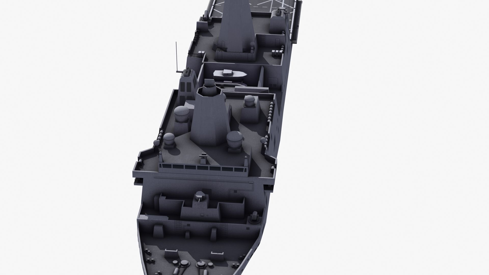 San Antonio LPD Assault Ship 3D model_13