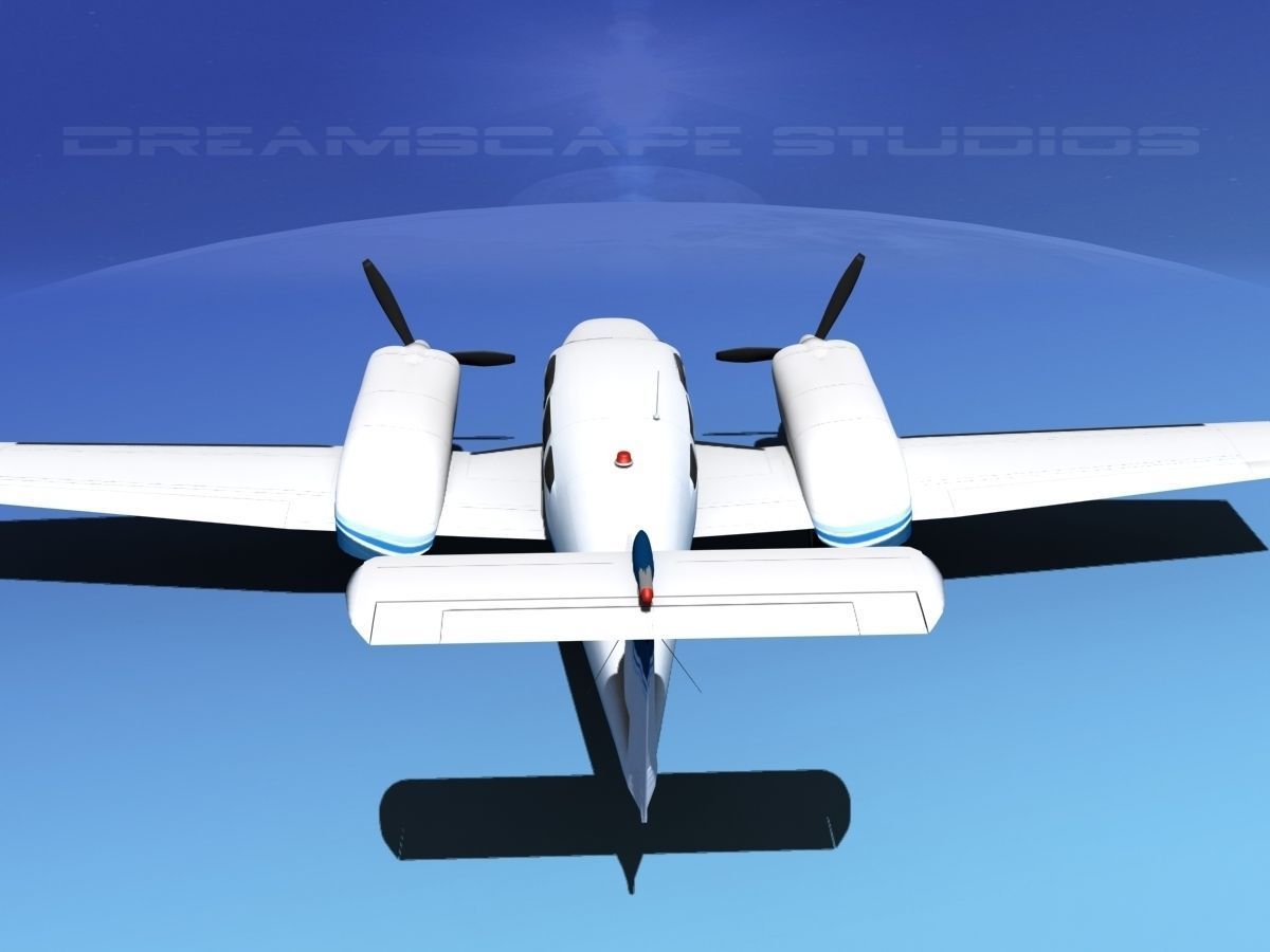 Piper PA-44-180T Turbo Seminole V06 3D model_6