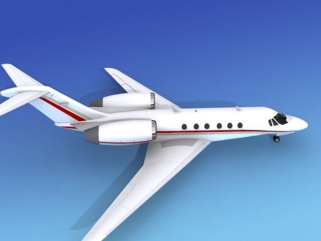 Cessna Citation X V07 3D model_7