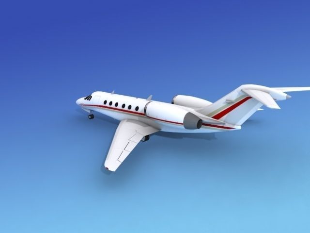 Cessna Citation X V07 3D model_2