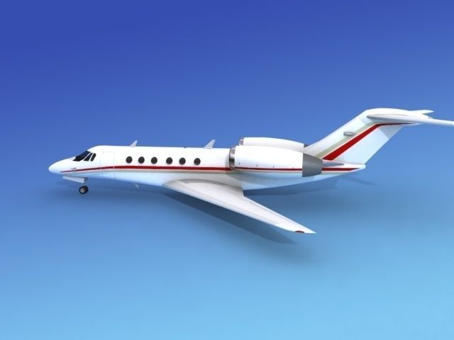 Cessna Citation X V07 3D model_3