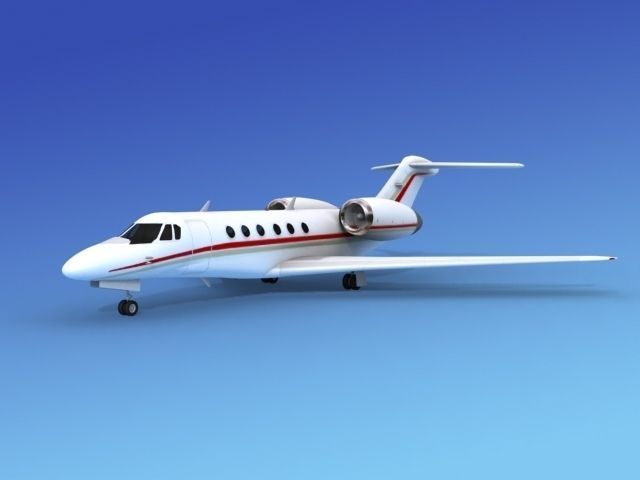 Cessna Citation X V07 3D model_10