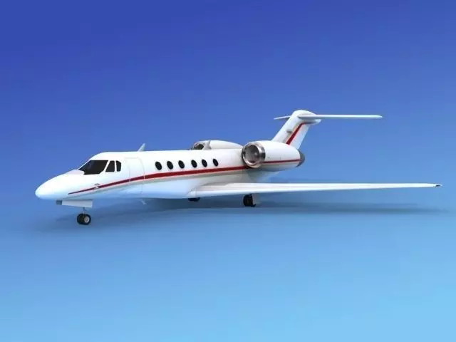 Cessna Citation X V07 3D model_0