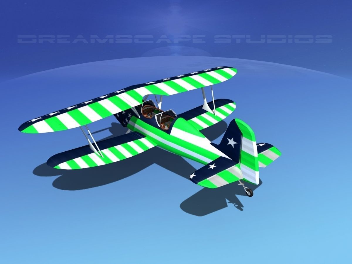 Stolp Starduster Too SA300 V02 3D model_6