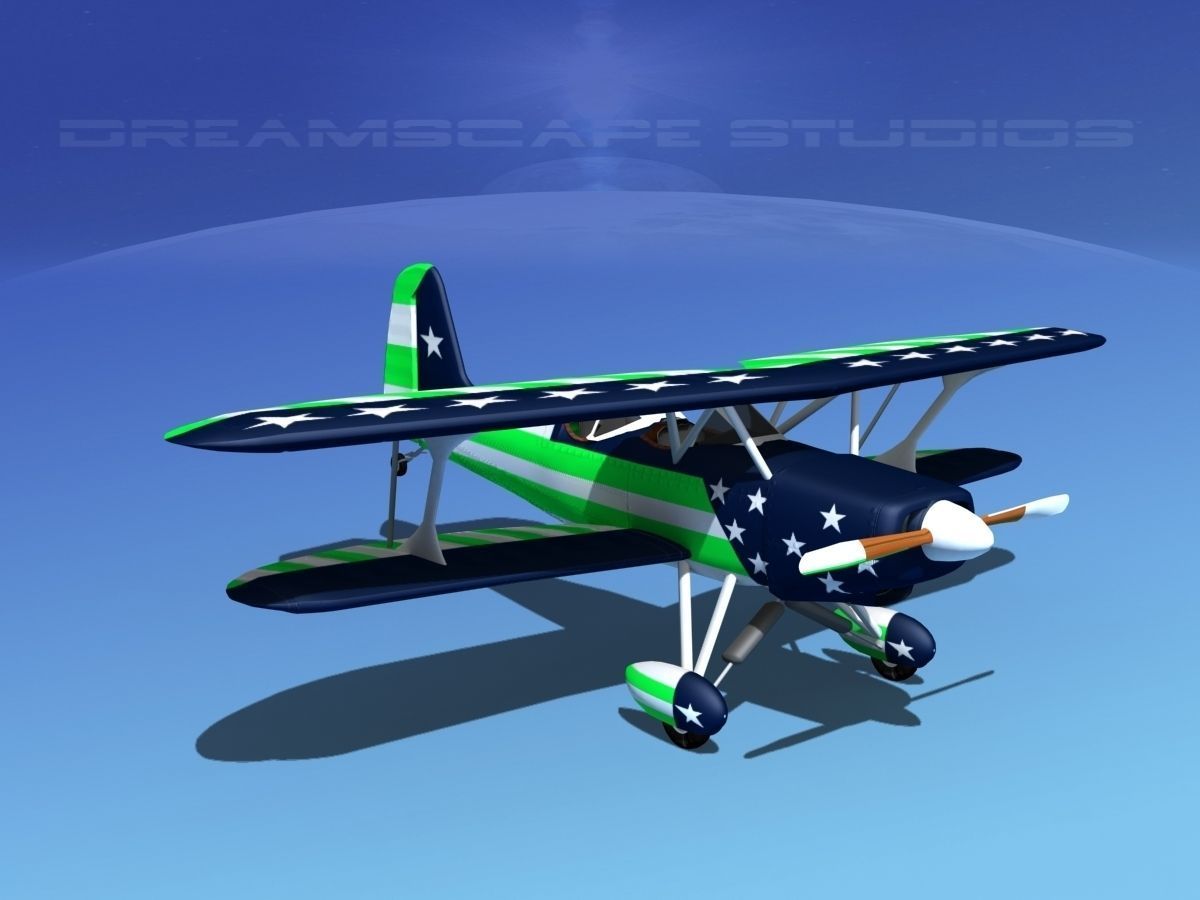 Stolp Starduster Too SA300 V02 3D model_2