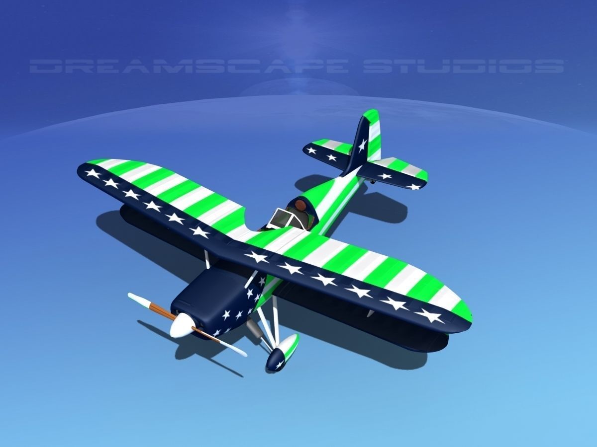 Stolp Starduster Too SA300 V02 3D model_10