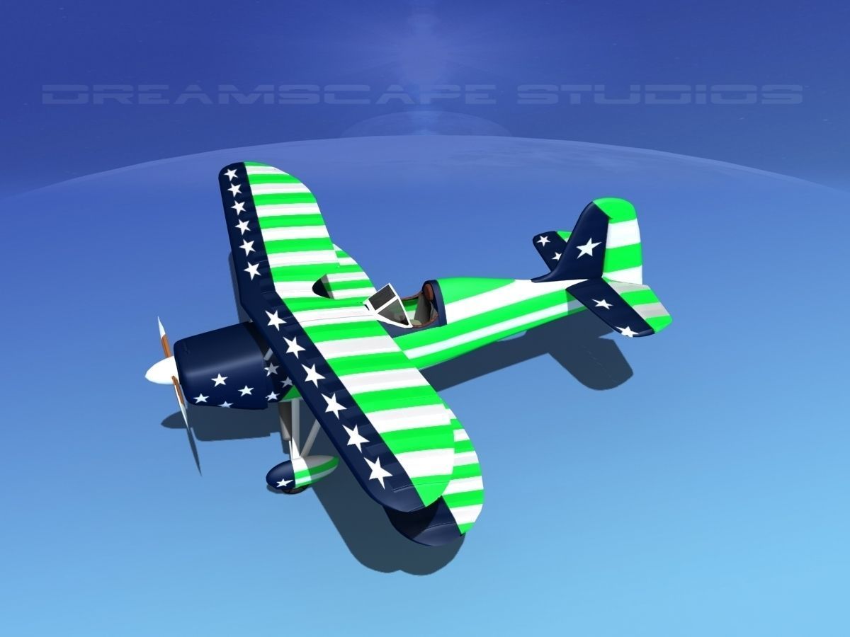 Stolp Starduster Too SA300 V02 3D model_9