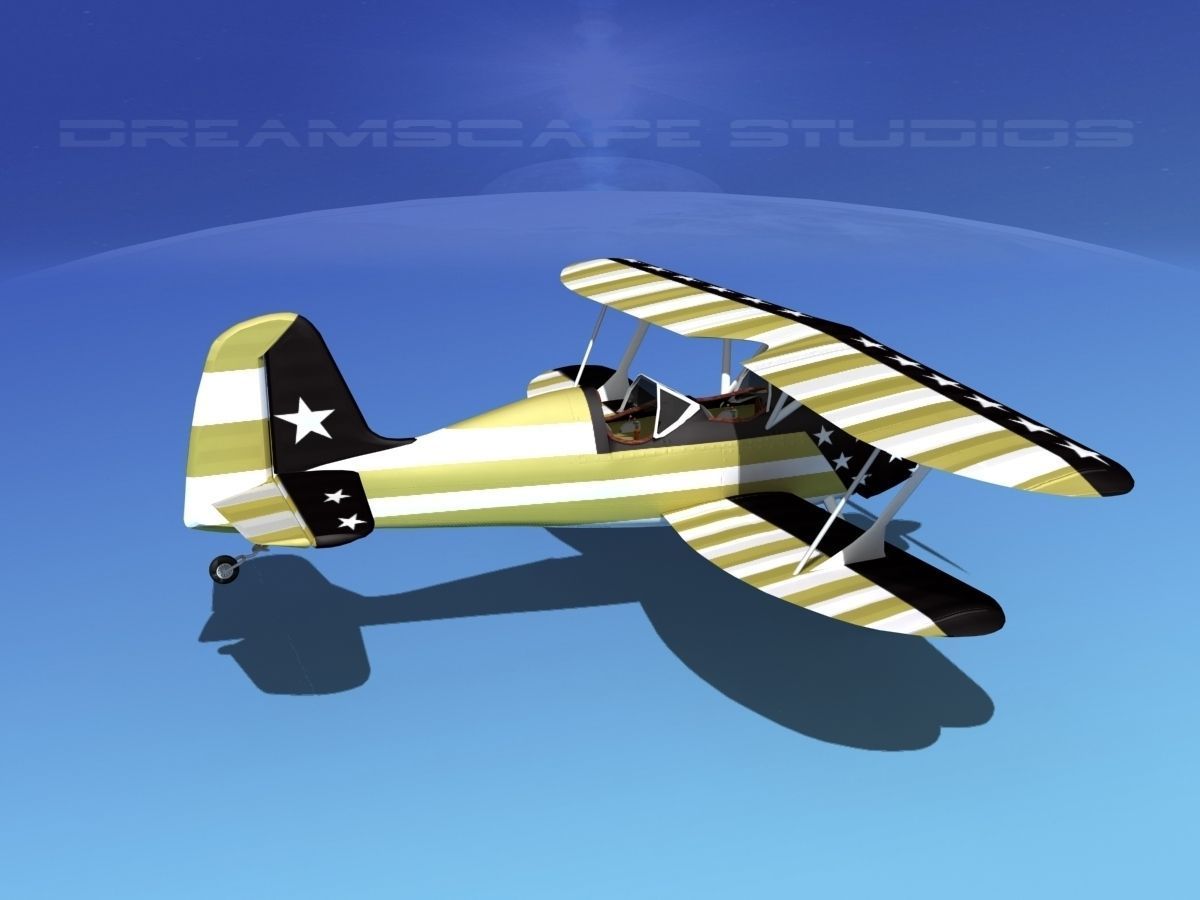 Stolp Starduster Too SA300 V03 3D model_4