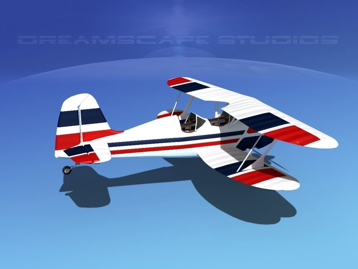 Stolp Starduster Too SA300 V09 3D model_4