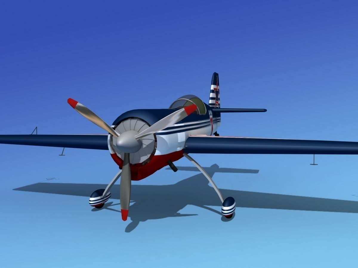 Sukhoi SU-26 Aerobat V02 3D model_3