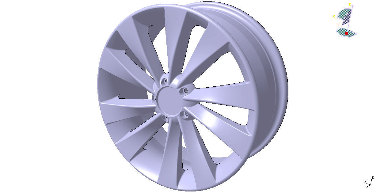 TSW Wheel Free 3D model_2