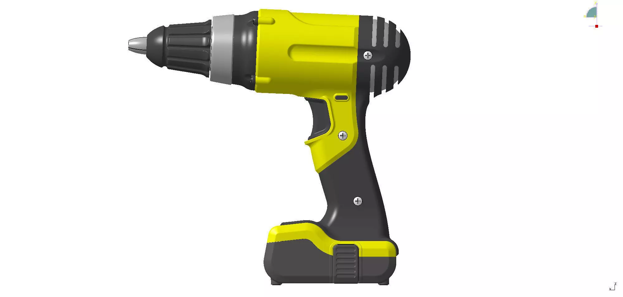 Driller electric drill Free 3D model