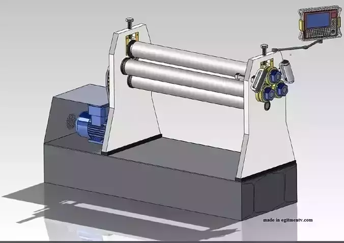 Rolling Machine 3D model