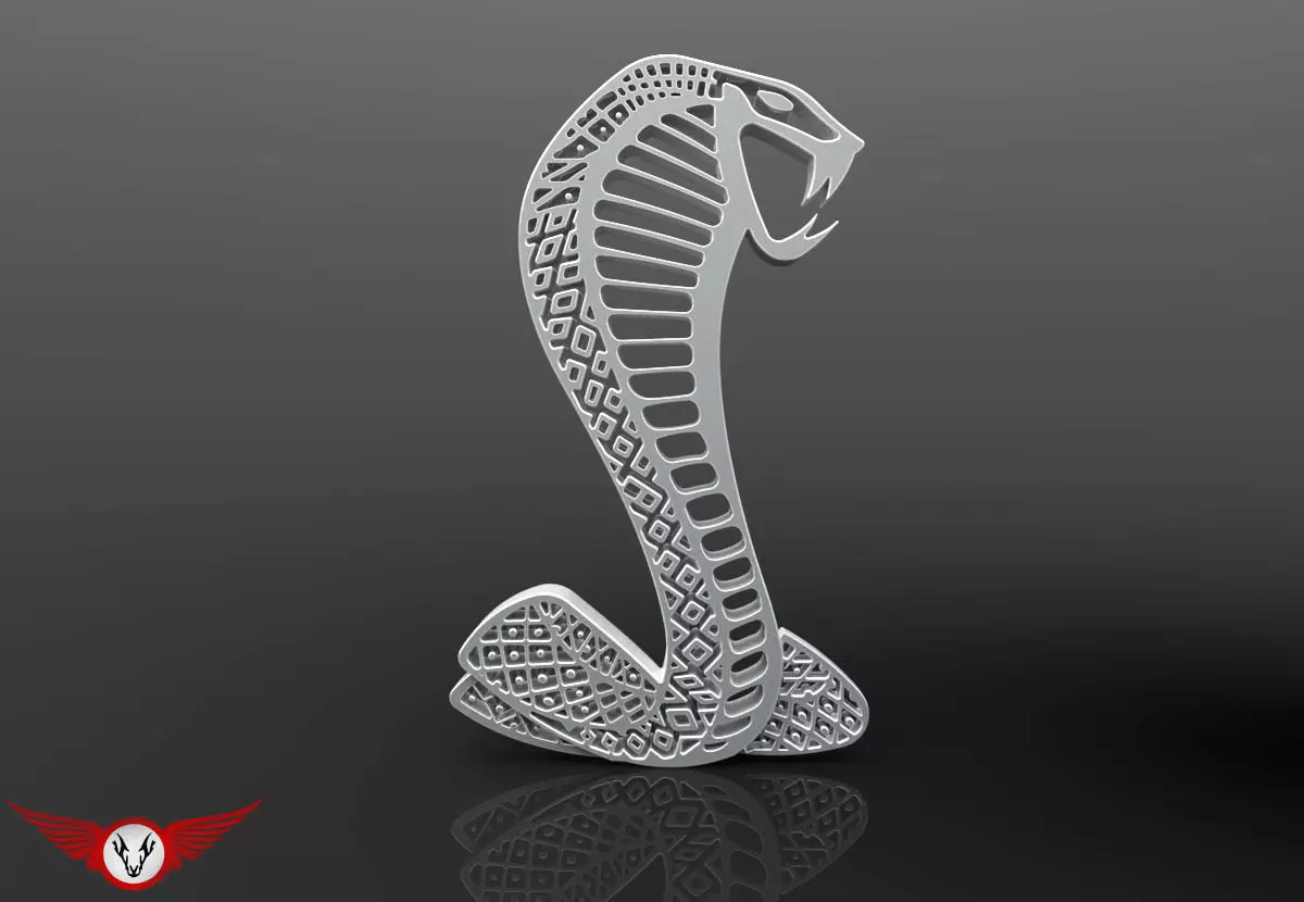 Shelby Logo Free 3D model