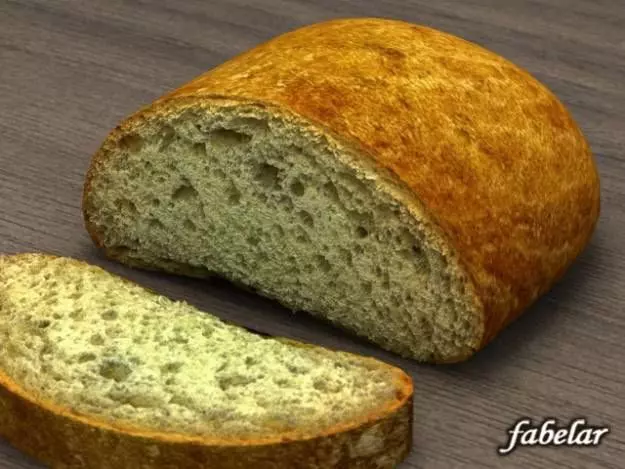 Long loaf 3D model