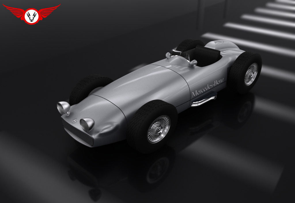 Mercedes Benz Free 3D model_2