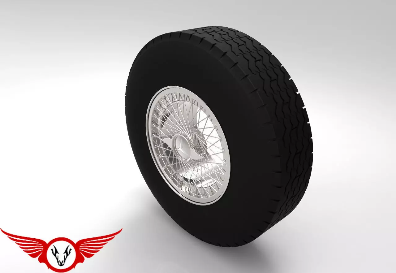 Classic Ring of Mercedes Benz Free 3D model