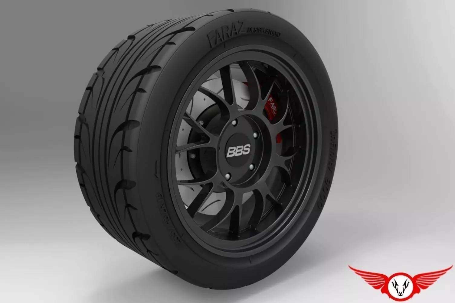BBS Wheel Free 3D model