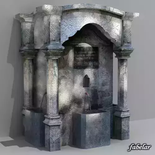 Fountain 04 3D model