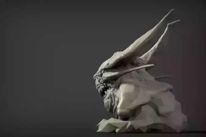 The Frog Prince of Karanis 3D print model