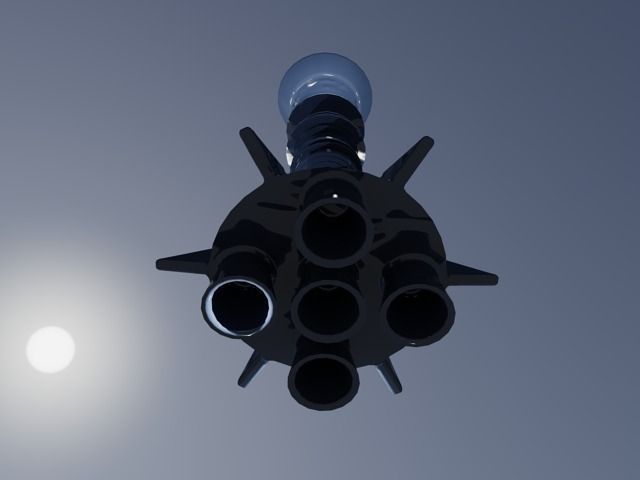 Small step Candlestick 3D print model_3