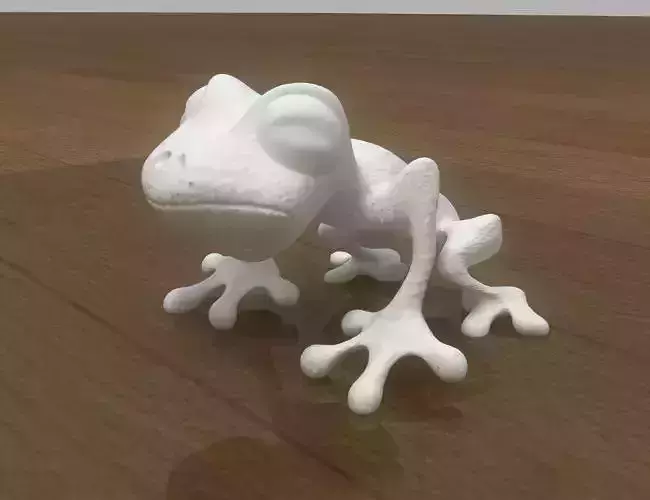 3D Frog 3D print model