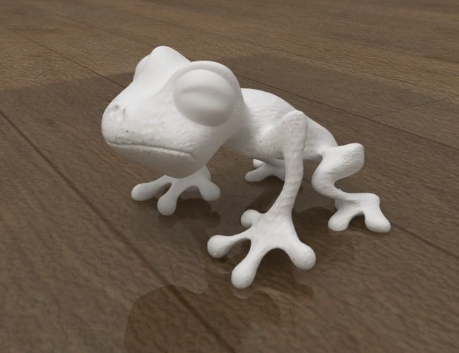 3D Frog 3D print model_1