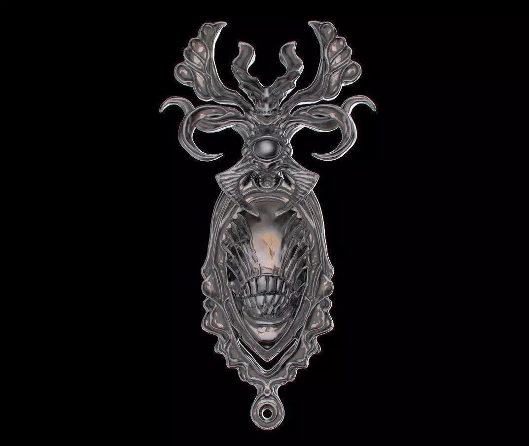 Staring Eye 3D print model_0