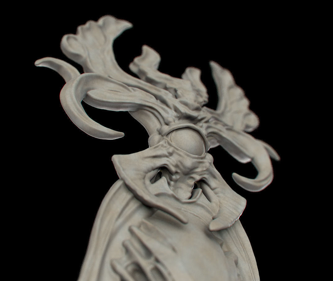 Staring Eye 3D print model_1