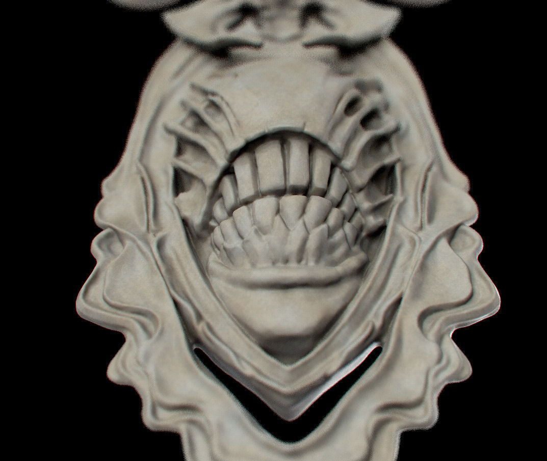 Staring Eye 3D print model_2