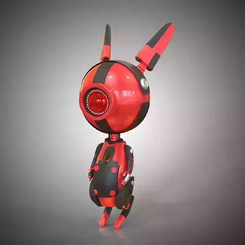 robo rabbit 3D model