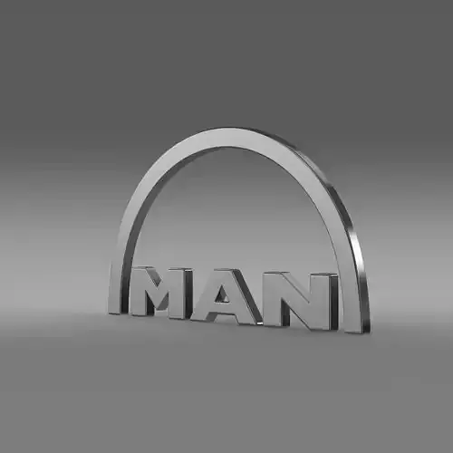 MAN Logo 3D model